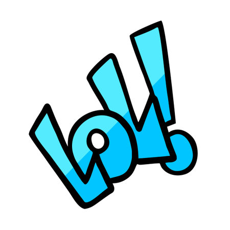 Lot of laugh symbol illustration on white background.のイラスト素材