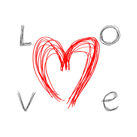 Love message symbolのイラスト素材