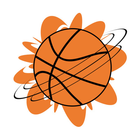 Basketball icon designのイラスト素材