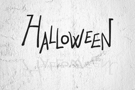 halloween celebration titleの写真素材