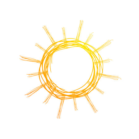 nice sun designのイラスト素材