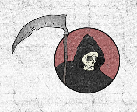 dead Halloween characterの写真素材