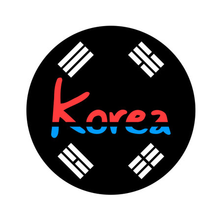 Design of Korea symbolのイラスト素材