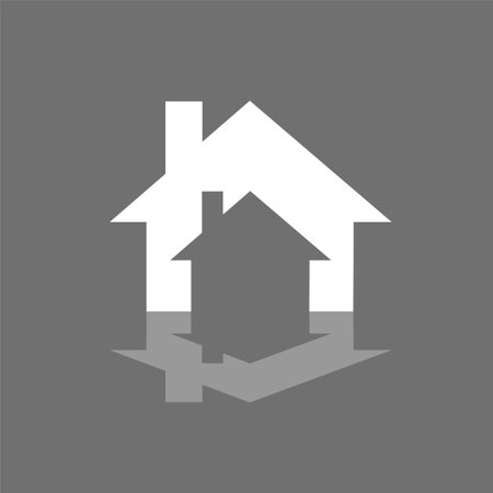 House flat iconのイラスト素材