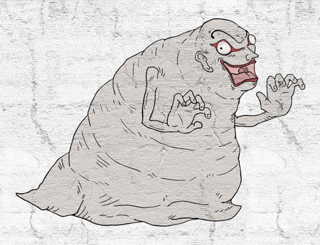 monster illustrationの写真素材