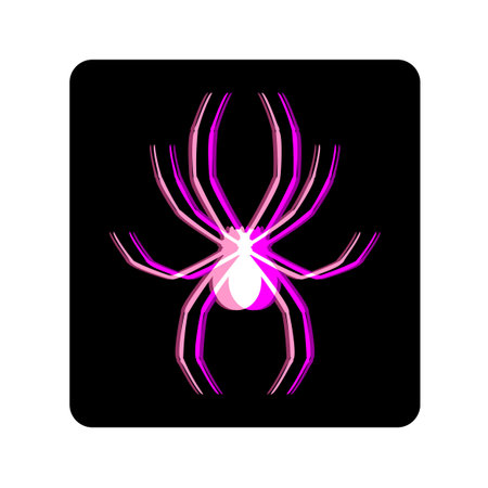 Spider visual effect symbolのイラスト素材