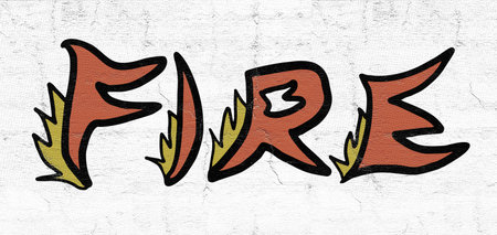 Fire symbolの写真素材