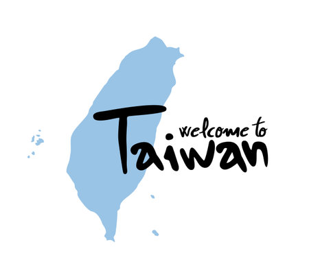welcome to Taiwan symbolのイラスト素材