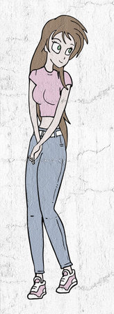 adorable girlの写真素材