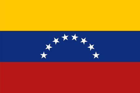 Venezuela flag designのイラスト素材