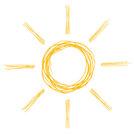 nice sun designのイラスト素材