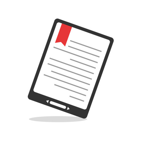 design of ebook iconのイラスト素材