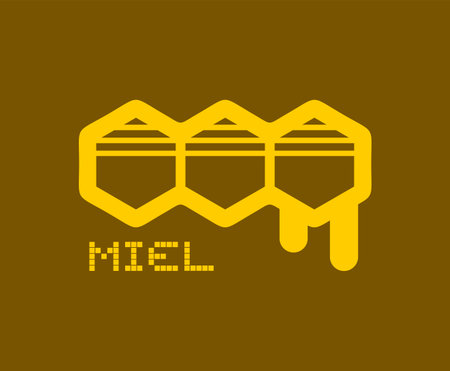 honey hive iconのイラスト素材