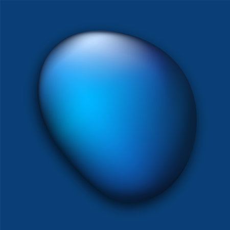 nice blue stoneのイラスト素材