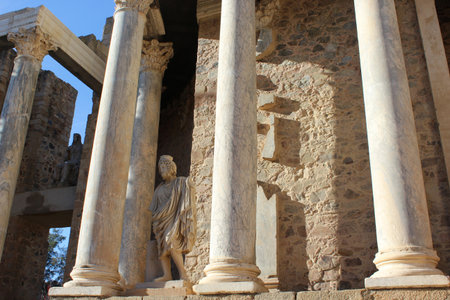 Roman ruins in Merida
