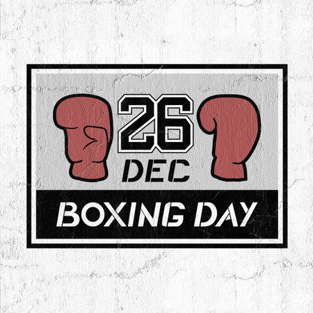Boxing day symbolの写真素材
