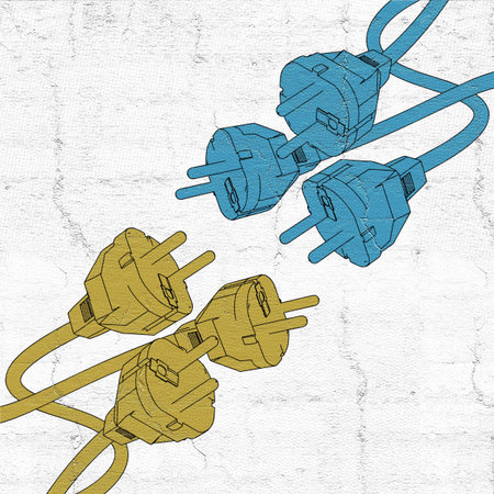 color plug inの写真素材