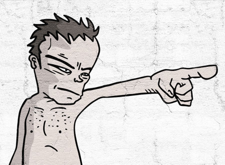 point manの写真素材