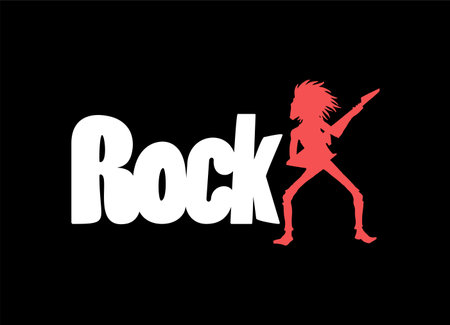 Rock symbol designのイラスト素材