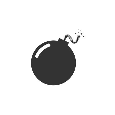 bomb icon designのイラスト素材