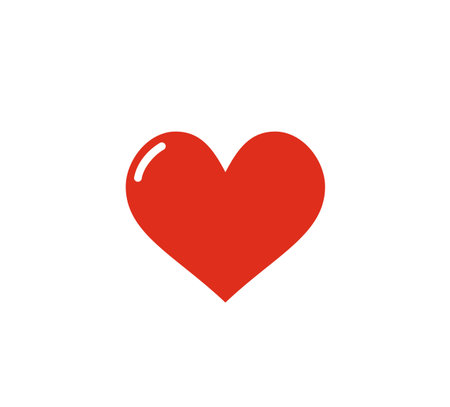 nice heart iconのイラスト素材