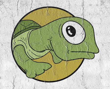 small turtleの写真素材