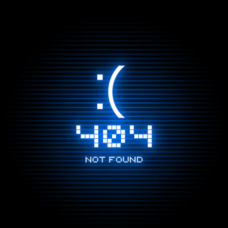 computer neon error message