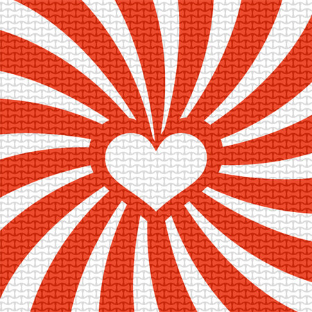 spiral love background