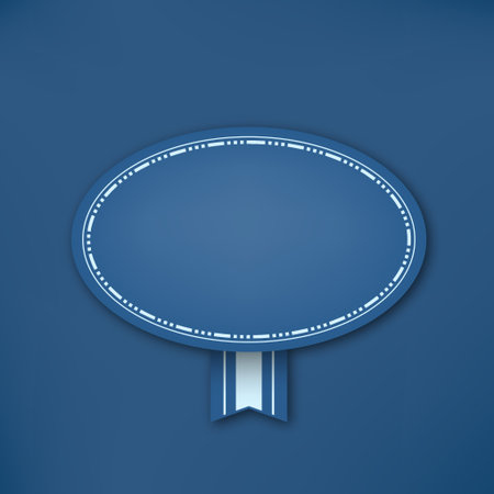 elegant oval ornamentのイラスト素材