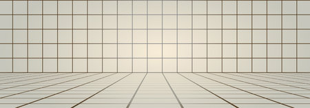 elegant white roomのイラスト素材