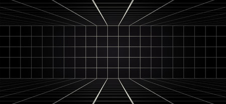 lines perspective room illustration