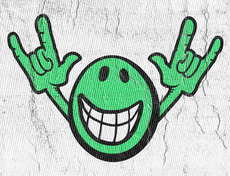 victory messageの写真素材