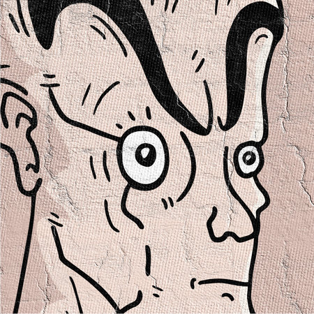 man expressionの写真素材