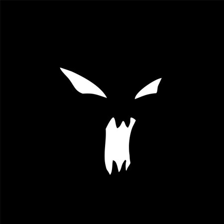 mosnter face drawのイラスト素材