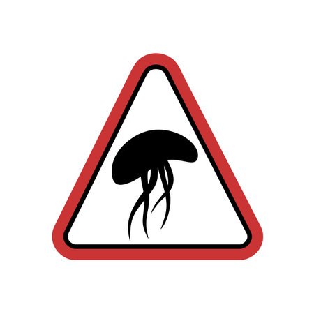 jellyfish risk symbolのイラスト素材