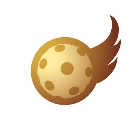 Pickleball symbol designのイラスト素材