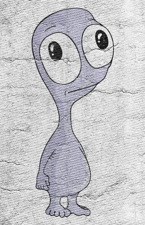 small alienの写真素材