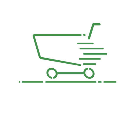 shopping cart symbolのイラスト素材