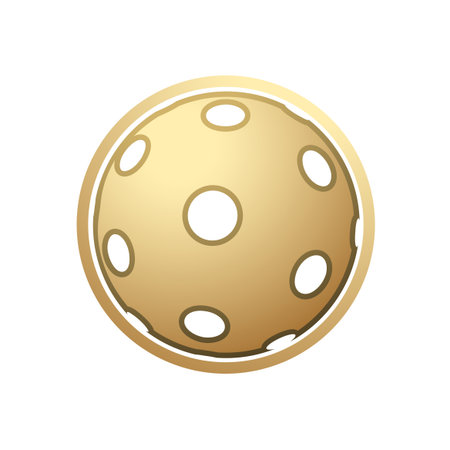 Pickleball symbol designのイラスト素材