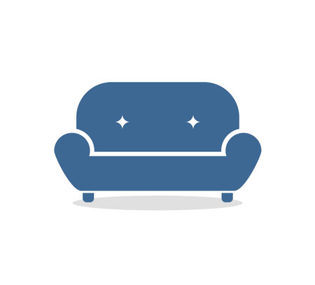 Creative design of sofa illustrationのイラスト素材