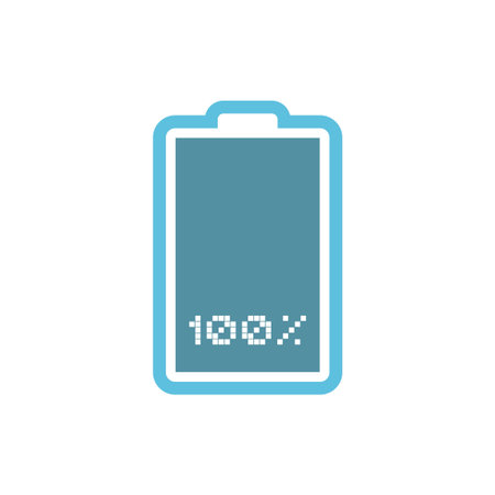 Creative design of battery icon