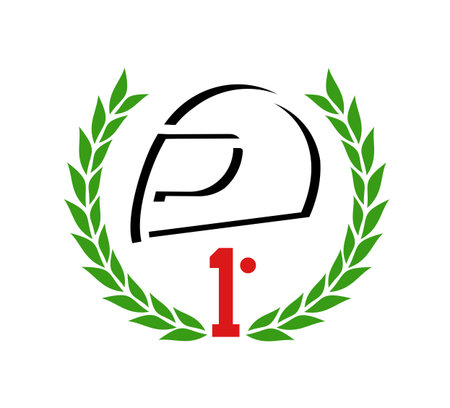 Racing winner symbolのイラスト素材