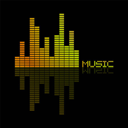 nice volume bars designのイラスト素材