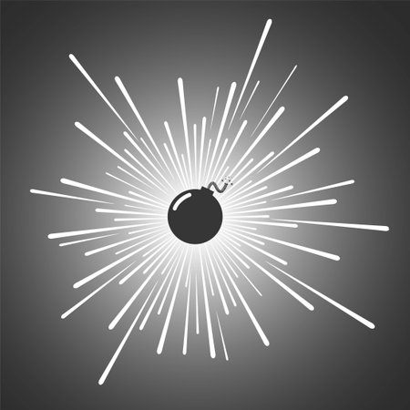 Design of bomb illustrationのイラスト素材