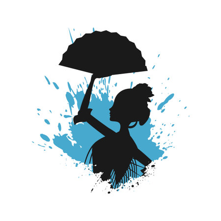 art dancer illustrationのイラスト素材