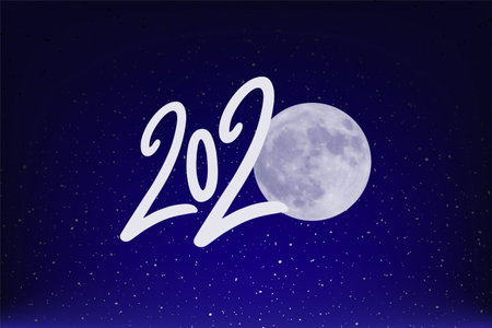 New year 2020 symbol