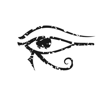 Egypt art iconのイラスト素材