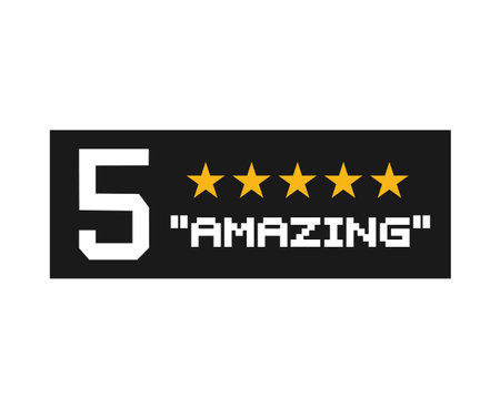 five stars rating symbolのイラスト素材