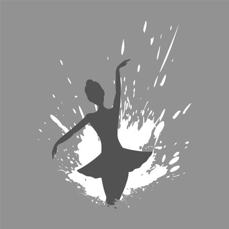 art dancer illustrationのイラスト素材