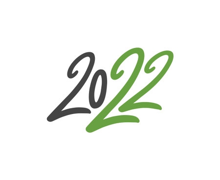 new year 2022 symbolのイラスト素材